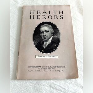1954 Health Heroes ➰ Edward Jenner